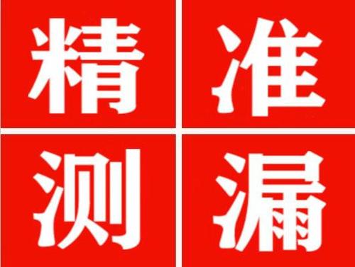 新乐精准定位查漏水一次收费多少钱？